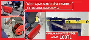 Mutfak Gideri açma 