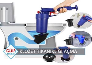 Klozet Tıkanıklığı Açma