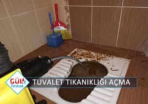 Tıkalı Tuvalet Tıkanıklığı Açma