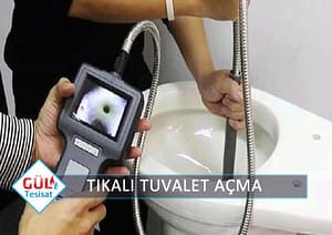 tıkalı tuvalet nasıl açılır