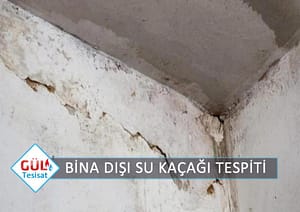 Bina Dışı Su Kaçağı Nasıl Anlaşılır?