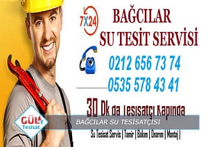 Bağcılar Su Tesisat Servisi