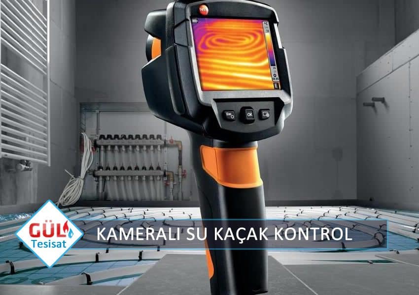 Kameralı Su Tesisat Kaçak Kontrol