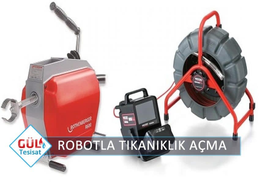 Robotla Tıkanıklık Açma – Lavabo, Küvet, Klozet Tıkanıklıkları Nasıl Açılır?